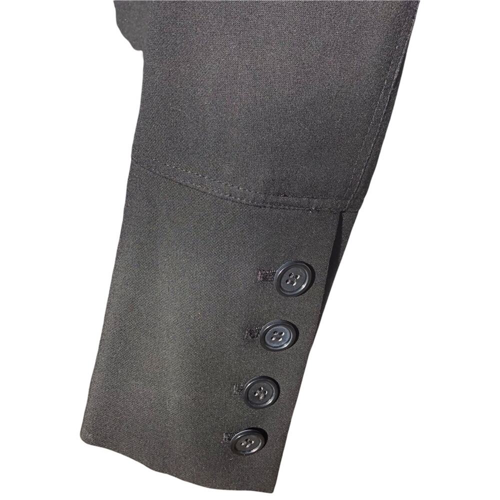 Ann Taylor Lined Jacket Zip & Button Closure Pock… - image 7